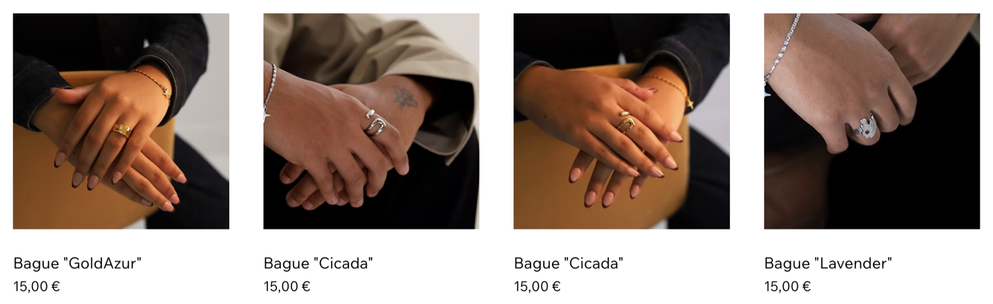 Nos bagues